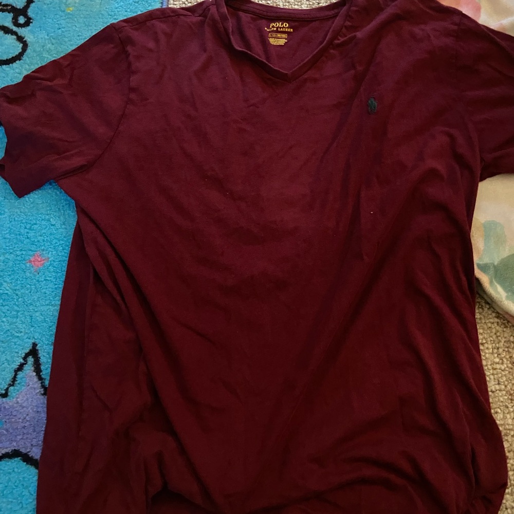 Good condition burgundy color